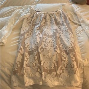 For Love if Lemons with lace dress